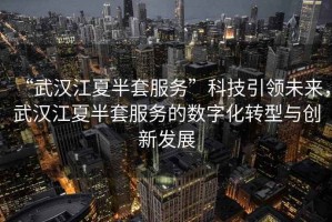“武漢江夏半套服務(wù)”科技引領(lǐng)未來(lái)，武漢江夏半套服務(wù)的數字化轉型與創(chuàng  )新發(fā)展