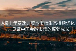 A股十年變遷，資本市場(chǎng)生態(tài)持續優(yōu)化，見(jiàn)證中國金融市場(chǎng)的蓬勃成長(cháng)