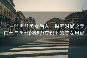 “白絲黑絲美女后入”探索時(shí)尚之美，白絲與黑絲的魅力交織下的美女風(fēng)尚