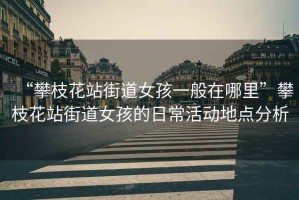 “攀枝花站街道女孩一般在哪里”攀枝花站街道女孩的日?；顒?dòng)地點(diǎn)分析