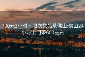 700元3小時(shí)不限次數品茶佛山:佛山24小時(shí)上門(mén)茶600左右