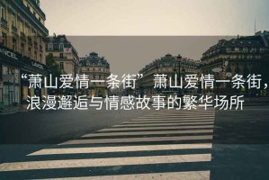 “蕭山愛(ài)情一條街”蕭山愛(ài)情一條街，浪漫邂逅與情感故事的繁華場(chǎng)所