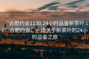 “合肥約會(huì )1130.24小時(shí)品鑒新茶葉.cc”合肥約會(huì )，一場(chǎng)關(guān)于新茶葉的24小時(shí)品鑒之旅