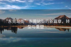 “東莞站街”東莞站街的新篇章，轉型與重塑