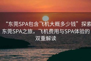 “東莞SPA包含飛機大概多少錢(qián)”探索東莞SPA之旅，飛機費用與SPA體驗的雙重解讀