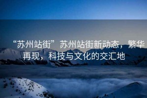 “蘇州站街”蘇州站街新動(dòng)態(tài)，繁華再現，科技與文化的交匯地