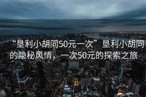 “墾利小胡同50元一次”墾利小胡同的隱秘風(fēng)情，一次50元的探索之旅