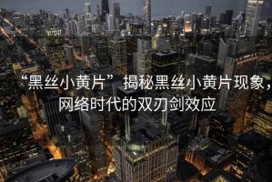 “黑絲小黃片”揭秘黑絲小黃片現象，網(wǎng)絡(luò )時(shí)代的雙刃劍效應