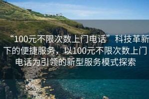 “100元不限次數上門(mén)電話(huà)”科技革新下的便捷服務(wù)，以100元不限次數上門(mén)電話(huà)為引領(lǐng)的新型服務(wù)模式探索