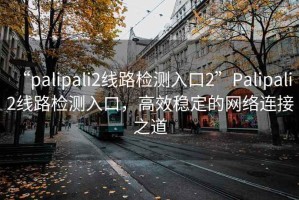 “palipali2線(xiàn)路檢測入口2”P(pán)alipali 2線(xiàn)路檢測入口，高效穩定的網(wǎng)絡(luò )連接之道
