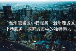 “溫州鹿城區小巷服務(wù)”溫州鹿城區小巷服務(wù)，探索城市中的獨特魅力