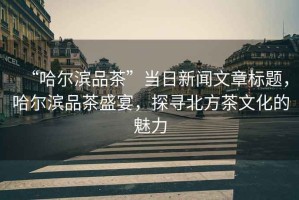 “哈爾濱品茶”當日新聞文章標題，哈爾濱品茶盛宴，探尋北方茶文化的魅力