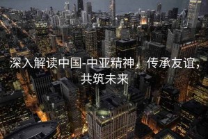 深入解讀中國-中亞精神，傳承友誼，共筑未來(lái)