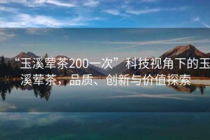 “玉溪葷茶200一次”科技視角下的玉溪葷茶，品質(zhì)、創(chuàng  )新與價(jià)值探索