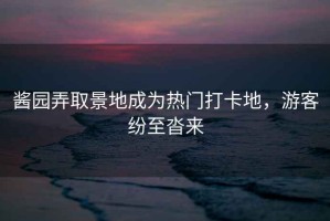 醬園弄取景地成為熱門(mén)打卡地，游客紛至沓來(lái)