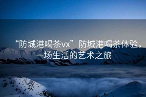 “防城港喝茶vx”防城港喝茶體驗，一場(chǎng)生活的藝術(shù)之旅