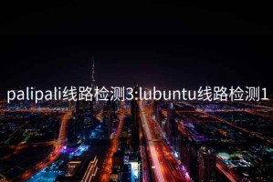 palipali線(xiàn)路檢測3:lubuntu線(xiàn)路檢測1