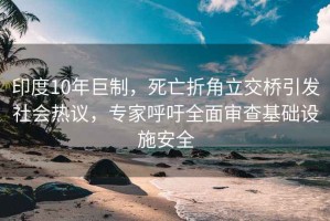 印度10年巨制，死亡折角立交橋引發(fā)社會(huì )熱議，專(zhuān)家呼吁全面審查基礎設施安全