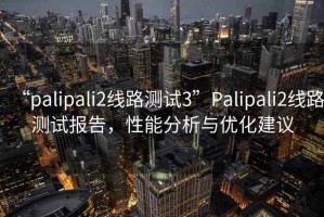 “palipali2線(xiàn)路測試3”P(pán)alipali2線(xiàn)路測試報告，性能分析與優(yōu)化建議