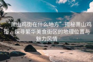 “蕭山雞街在什么地方”揭秘蕭山雞街，探尋繁華美食街區的地理位置與魅力風(fēng)情