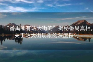 “番禺哪有站大街的”揭秘番禺真相，關(guān)于站大街現象的深度探討