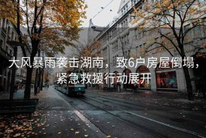 大風(fēng)暴雨襲擊湖南，致6戶(hù)房屋倒塌，緊急救援行動(dòng)展開(kāi)