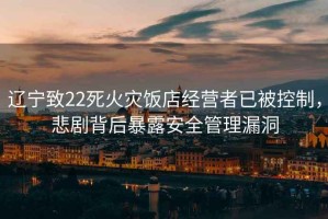遼寧致22死火災飯店經(jīng)營(yíng)者已被控制，悲劇背后暴露安全管理漏洞