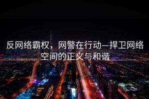 反網(wǎng)絡(luò )霸權，網(wǎng)警在行動(dòng)—捍衛網(wǎng)絡(luò )空間的正義與和諧