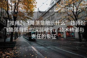 “技師起飛降落是暗示什么”技師起飛降落背后的深層暗示，技術(shù)精湛與責任的象征