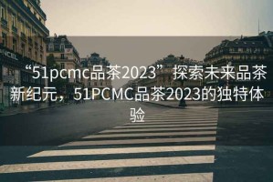 “51pcmc品茶2023”探索未來(lái)品茶新紀元，51PCMC品茶2023的獨特體驗