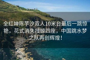 全紅嬋陳芋汐雙人10米臺最后一跳驚艷，花式消失技驚四座，中國跳水夢(mèng)之隊再創(chuàng  )輝煌！