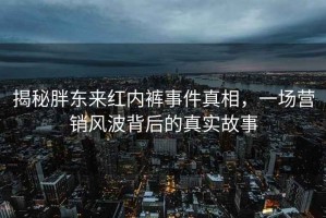 揭秘胖東來(lái)紅內褲事件真相，一場(chǎng)營(yíng)銷(xiāo)風(fēng)波背后的真實(shí)故事