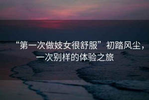 “第一次做妓女很舒服”初踏風(fēng)塵，一次別樣的體驗之旅