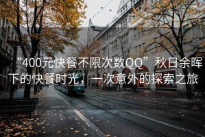 “400元快餐不限次數QQ”秋日余暉下的快餐時(shí)光，一次意外的探索之旅
