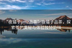 “夜貓子ymz品茶”夜貓子品茶，探索茶的奧秘與體驗獨特韻味