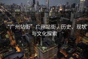 “廣州站街”廣州站街，歷史、現狀與文化探索