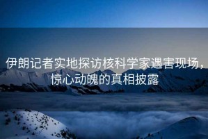 伊朗記者實(shí)地探訪(fǎng)核科學(xué)家遇害現場(chǎng)，驚心動(dòng)魄的真相披露
