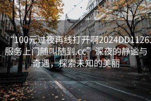 “100元過(guò)夜再線(xiàn)打開(kāi)啊2024DD1126.服務(wù)上門(mén)隨叫隨到.cc”深夜的靜謐與奇遇，探索未知的美麗