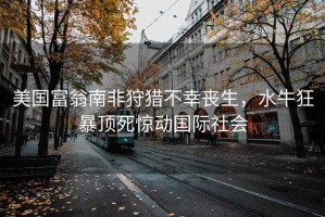 美國富翁南非狩獵不幸喪生，水?？癖╉斔荔@動(dòng)國際社會(huì )