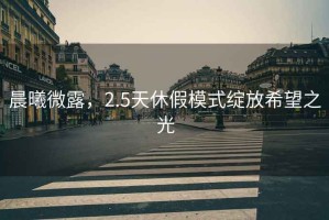 晨曦微露，2.5天休假模式綻放希望之光
