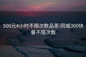 500元4小時(shí)不限次數品茶:同城300快餐不限次數