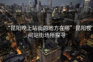 “昆陽(yáng)晚上站街的地方在哪”昆陽(yáng)夜間站街場(chǎng)所探尋