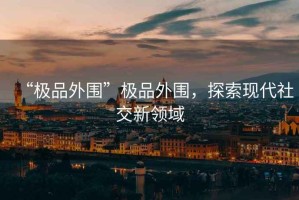 “極品外圍”極品外圍，探索現代社交新領(lǐng)域