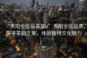 “貴陽(yáng)全區品茶加v”貴陽(yáng)全區品茶，探尋茶韻之美，體驗獨特文化魅力