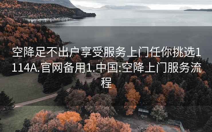 空降足不出戶(hù)享受服務(wù)上門(mén)任你挑選1114A.官網(wǎng)備用1.中國:空降上門(mén)服務(wù)流程