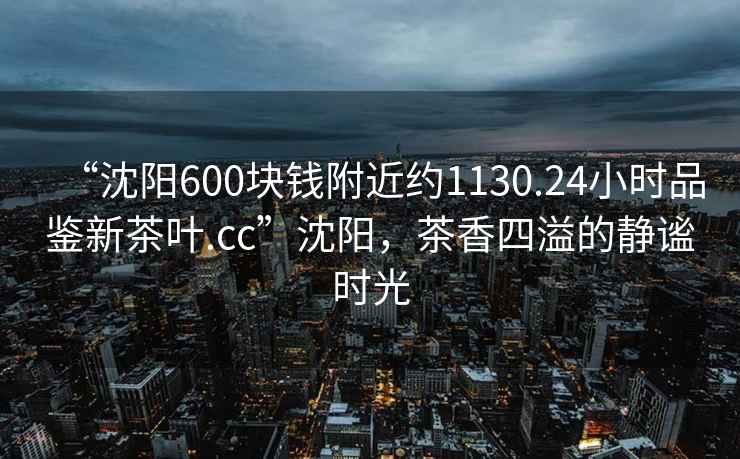 “沈陽(yáng)600塊錢(qián)附近約1130.24小時(shí)品鑒新茶葉.cc”沈陽(yáng)，茶香四溢的靜謐時(shí)光