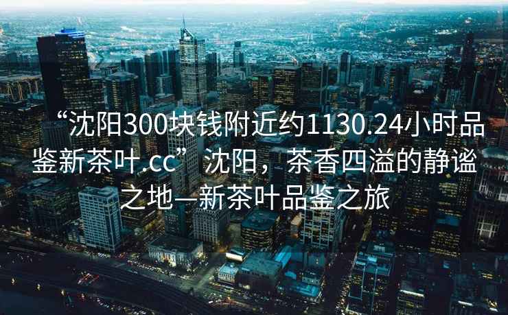 “沈陽(yáng)300塊錢(qián)附近約1130.24小時(shí)品鑒新茶葉.cc”沈陽(yáng)，茶香四溢的靜謐之地—新茶葉品鑒之旅