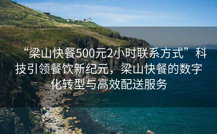 “梁山快餐500元2小時(shí)聯(lián)系方式”科技引領(lǐng)餐飲新紀元，梁山快餐的數字化轉型與高效配送服務(wù)