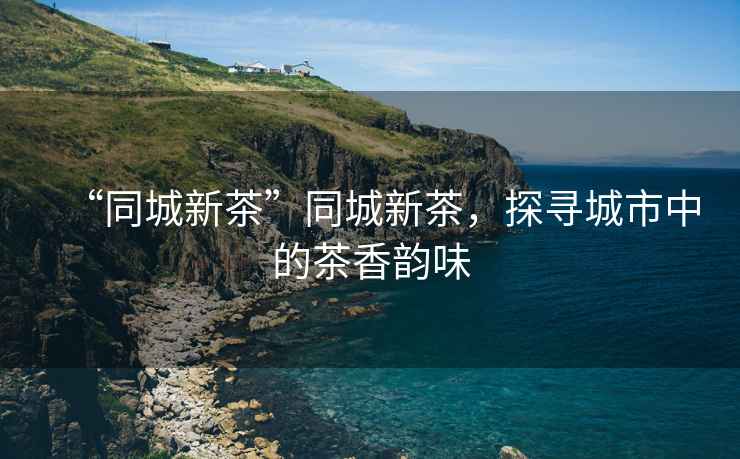 “同城新茶”同城新茶，探尋城市中的茶香韻味