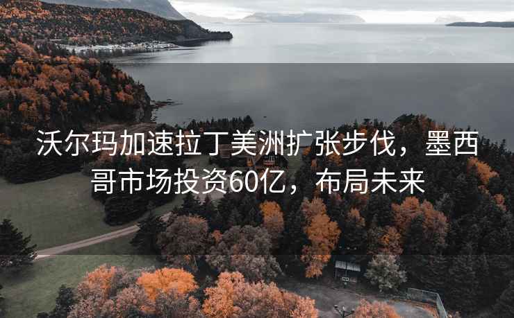 沃爾瑪加速拉丁美洲擴張步伐，墨西哥市場(chǎng)投資60億，布局未來(lái)